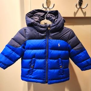 Boys Blue 12m Polo Ralph Lauren Coat